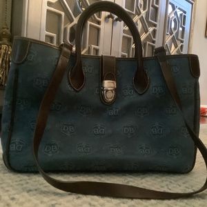 Dooney & Bourke Navy Tote